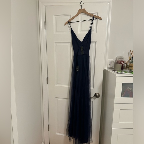 Lulus navy blue maxi dress - Picture 2 of 4